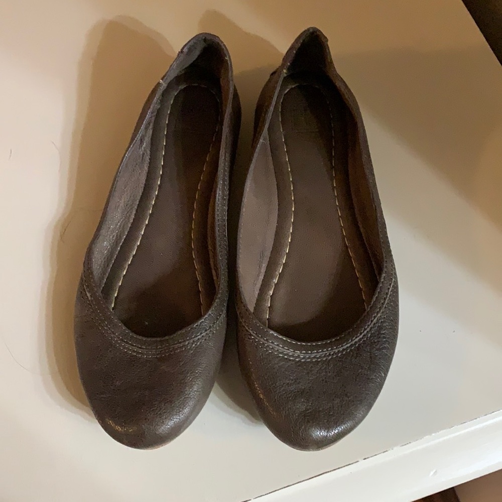 Frye soft leather flats